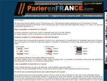 Tablet Screenshot of it.parierenfrance.com