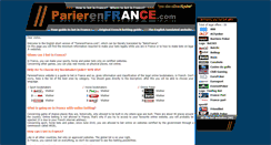 Desktop Screenshot of en.parierenfrance.com